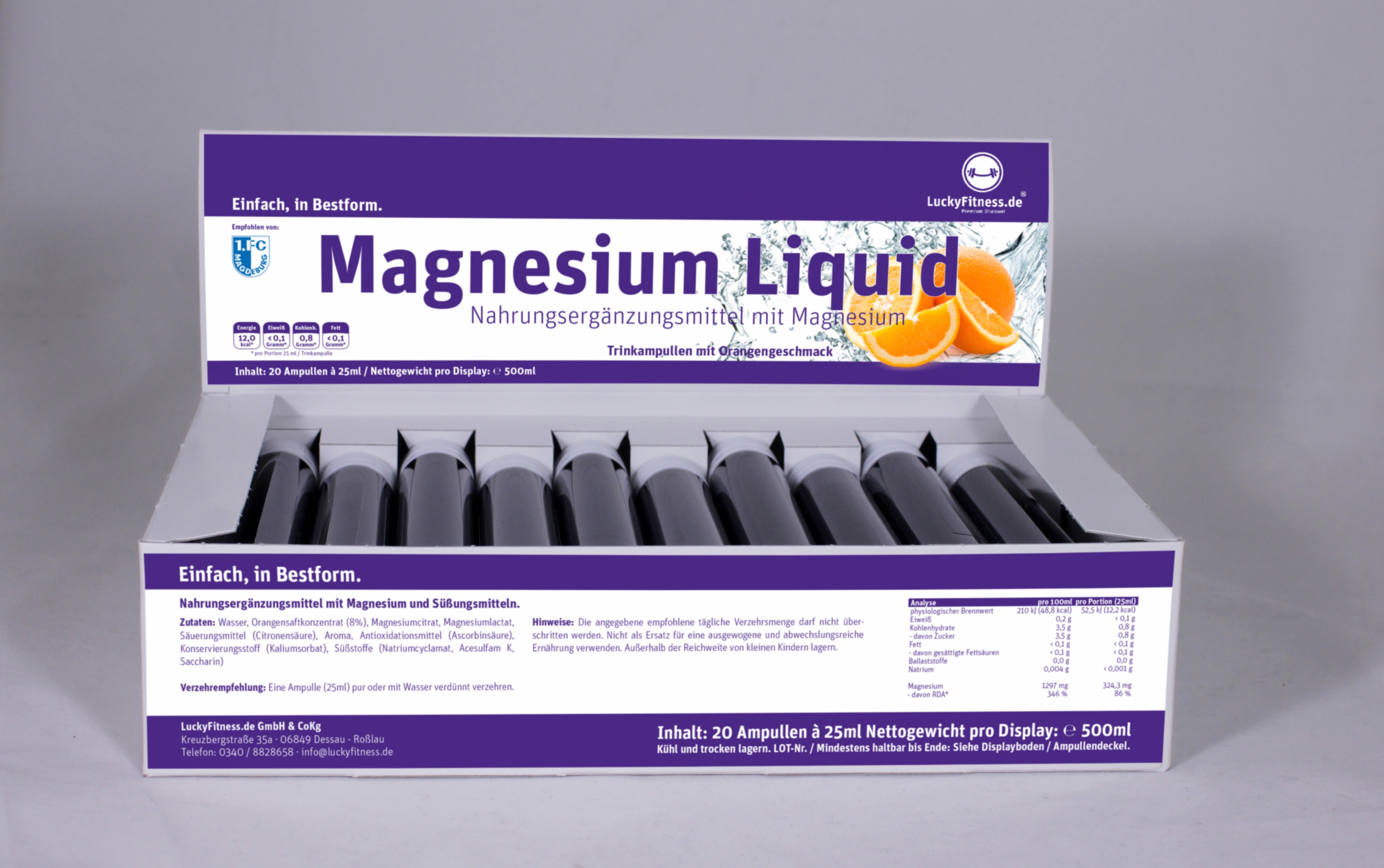 Magnesium-Ampullen_20x25ml_Orange Magnesium Liquid