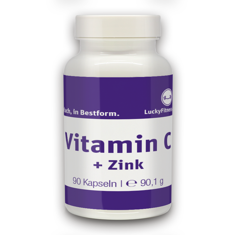 Vitamin-C-Zink_90Stk Zink, Magnesium, Vitamin B6 Kapseln