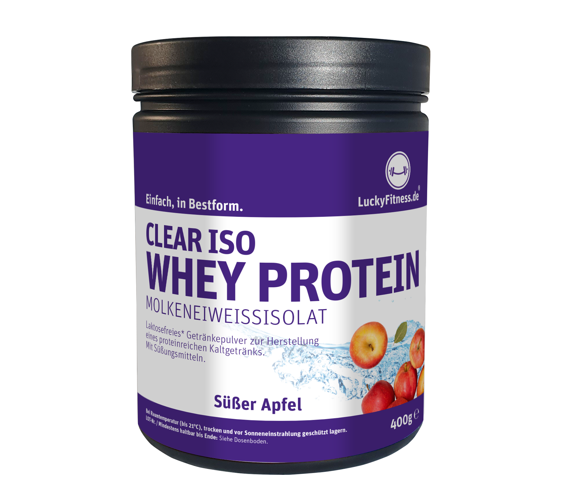 Clear-Whey_Sweet-Apple_400g Clear Iso Whey