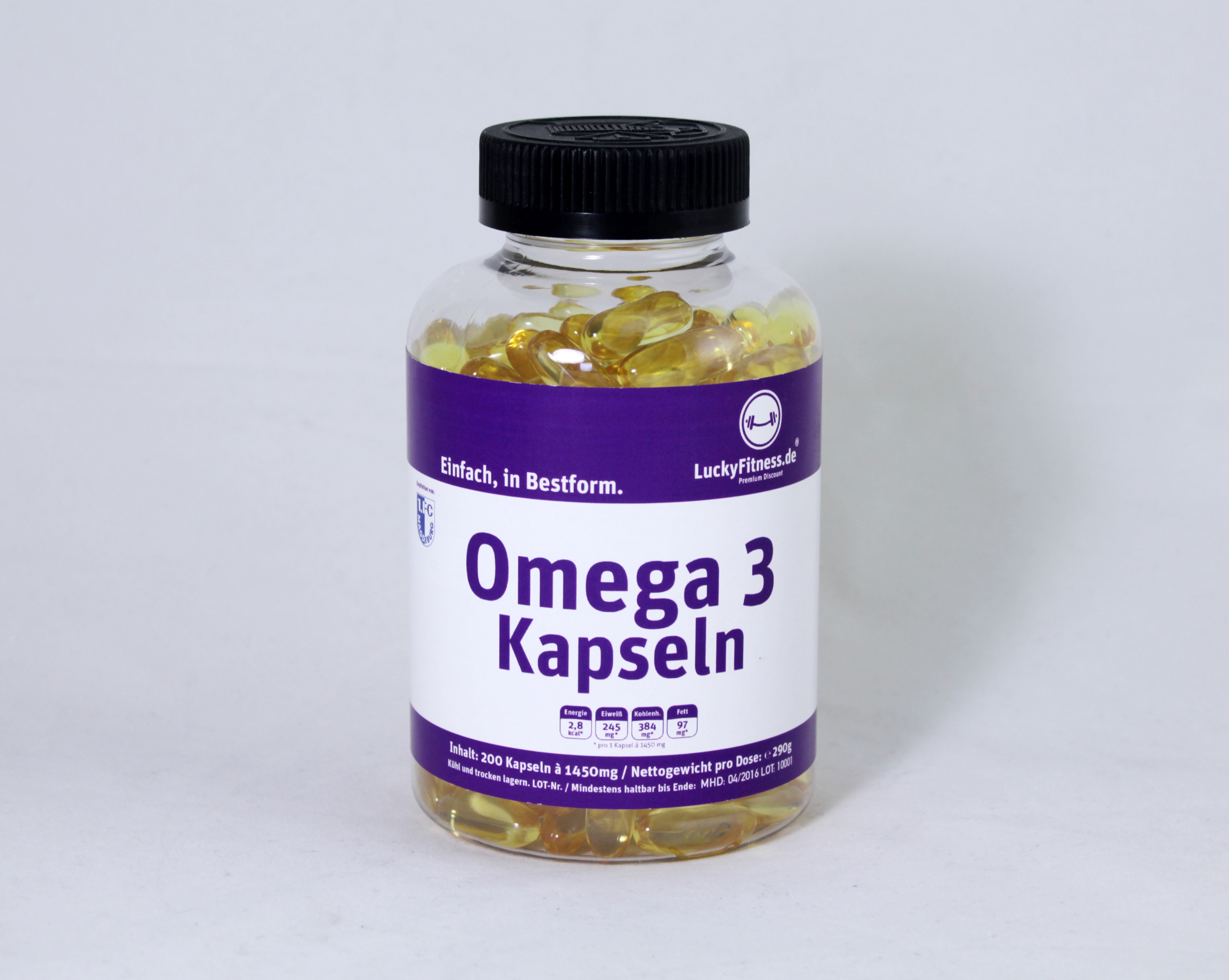 Omega-3_200Stück Omega-3-Kapseln