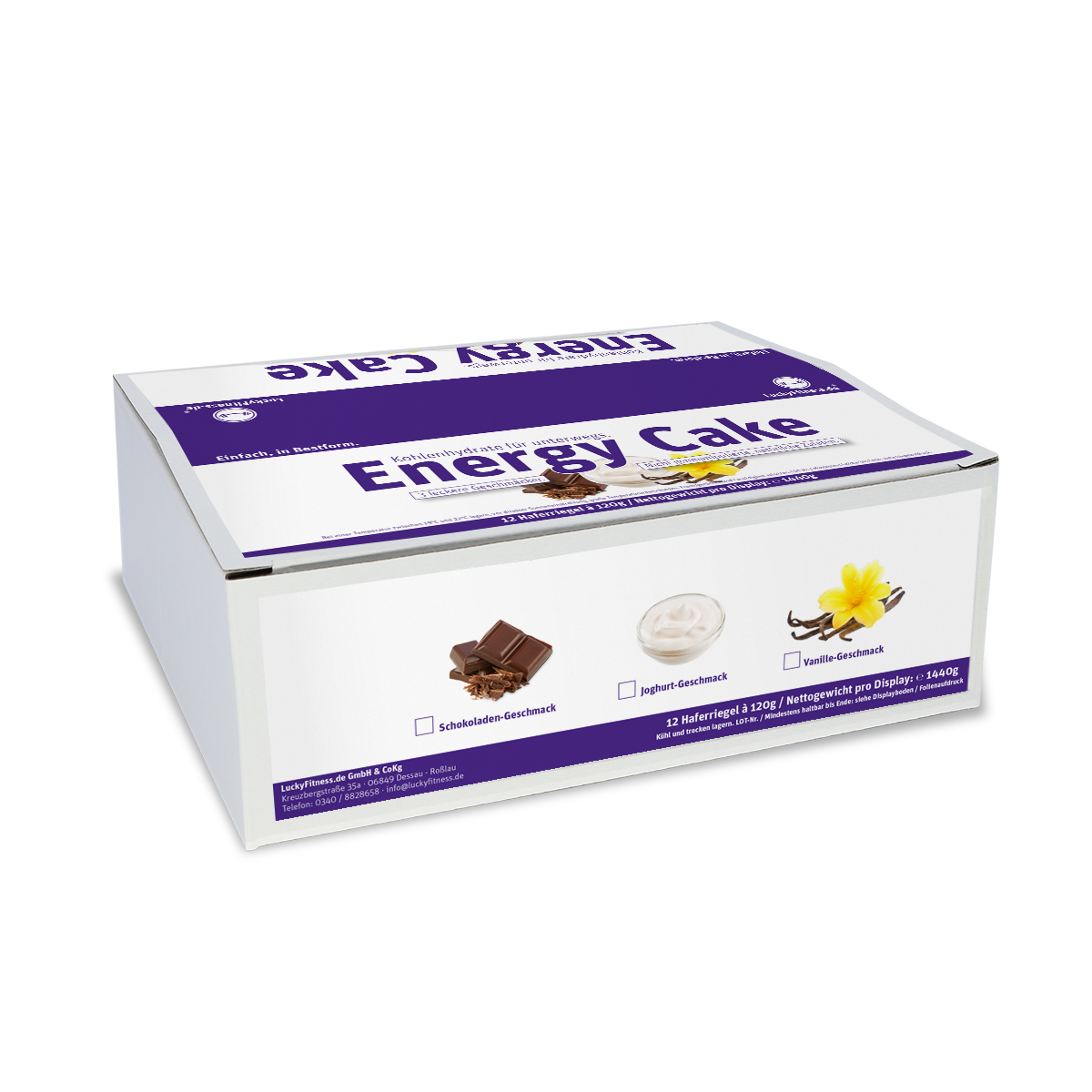 Display Energie Cake 120g Display Energie Cake 120g