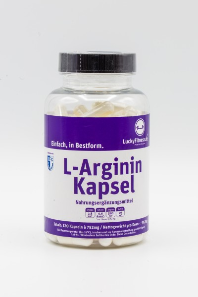 Arginin Kapseln (580mg) & Coffein