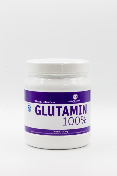 Glutamin Pulver (500g Dose)